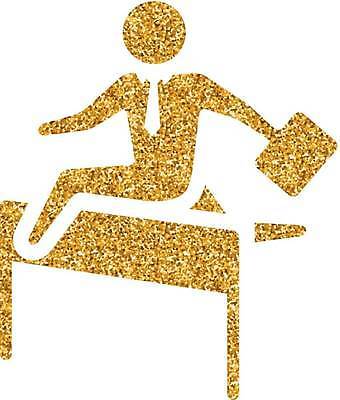 EPS 해외이미지 일러스트 비즈니스 사람모양 사람없음 반짝임 점프 금박 장애물넘기 더스트파티클 해외일러스트 모양 모션 넘기 파일형식 벡터 이미지허브