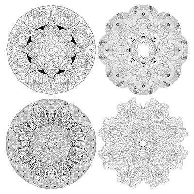 EPS 해외이미지 선 패턴 일러스트 추상 사람없음 그림 만다라 젠탱글 해외일러스트 무늬 파일형식 벡터 이미지허브