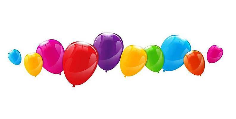 EPS 해외이미지 일러스트 사람없음 컬러풀 이벤트용품 풍선 해외일러스트 컬러 이벤트 오브젝트 파일형식 벡터 이미지허브