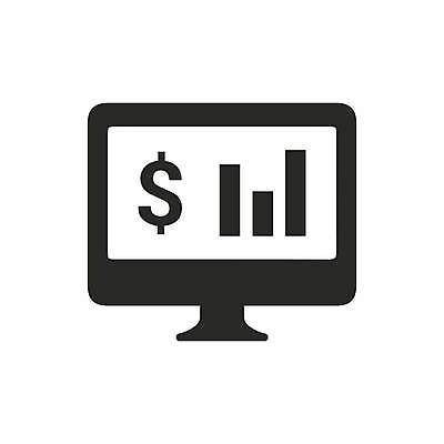 EPS 해외이미지 일러스트 통계 그래프 컴퓨터 스크린 보고서 감시 해외일러스트 전자제품 파일형식 벡터 이미지허브