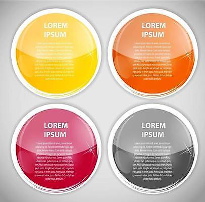 EPS 해외이미지 디자인 분홍색 일러스트 비즈니스 사람없음 반짝임 노란색 주황색 자료 인포그래픽 회색 정보 원형 목차 해외일러스트 도형 컬러 모션 파일형식 벡터 이미지허브