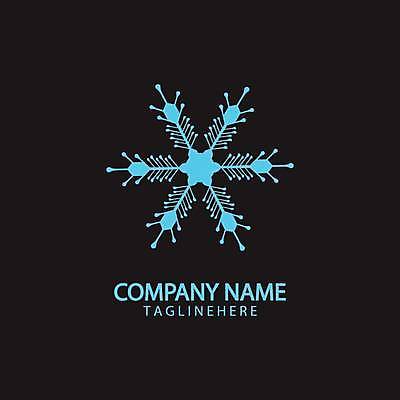 EPS 해외이미지 겨울 일러스트 사람없음 파란색 검은색 눈송이 심볼 심플 눈꽃무늬 엘리먼트 해외일러스트 계절 컬러 무늬 눈꽃 눈_날씨 파일형식 벡터 이미지허브