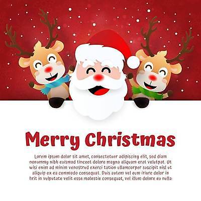 EPS 해외이미지 크리스마스 겨울 일러스트 사람없음 산타클로스 눈 페이퍼아트 산타캐릭터 해외일러스트 일러캐릭터 자연요소 캐릭터 계절 기념일 날씨 파일형식 벡터 이미지허브