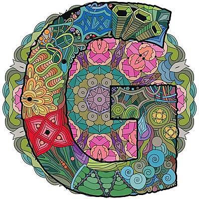 EPS 해외이미지 선 패턴 일러스트 추상 사람없음 그림 만다라 젠탱글 해외일러스트 무늬 파일형식 벡터 이미지허브