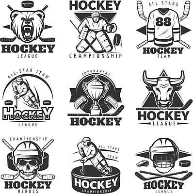 EPS 해외이미지 전신 남자 일러스트 곰 해골 성인 세명 세트 라벨 원형 삼각형 헬멧 트로피 심볼 황소 하키 하키채 아이스하키복 아이스하키선수 성인남자만 해외일러스트 도형 동물 유니폼 포유류 운동선수 뼈 프레임 사람 구기 소 보호장비 상_우승 하키용품 남자만 성인만 파일형식 벡터 이미지허브