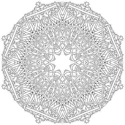 EPS 해외이미지 선 일러스트 추상 사람없음 그림 만다라 젠탱글 해외일러스트 무늬 파일형식 벡터 이미지허브