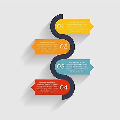 EPS 해외이미지 디자인 말풍선 일러스트 비즈니스 사람없음 자료 인포그래픽 정보 레이아웃 순서 목차 해외일러스트 파일형식 벡터 이미지허브