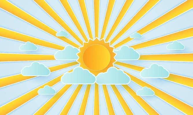 EPS 해외이미지 템플릿 디자인 계절 종이 백그라운드 패턴 일러스트 자연 하늘 날씨 추상 미술 그래픽 장식 파란색 빛 햇빛 태양 일출 환경 맑음 봄 뜨거움 분위기 예측 자르기 종이접기 장면 흐림 내추럴 엘리먼트 스타일 해외일러스트 자연요소 컬러 컨셉 무늬 모션 문화예술 노을 생태계 접기 파일형식 벡터 이미지허브