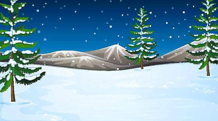 EPS 해외이미지 클립아트 나무 디자인 계절 백그라운드 겨울 밭 일러스트 자연 산 미술 풍경 야외 그래픽 얼음 추위 소나무 만화 언덕 그림 서리 클립 장면 내추럴 폭설 해외일러스트 자연요소 식물 농업 문화예술 눈_날씨 자연재해 생태계 파일형식 벡터 이미지허브