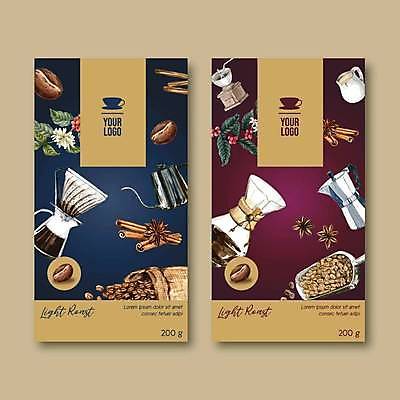 EPS 해외이미지 포스터 커피 일러스트 사람없음 파란색 보라색 카페 원두 그라인더 시나몬스틱 커피열매 커피자루 핸드드립 모카포트 원두봉투 팔각회향 해외일러스트 열매 음료 컬러 주전자 봉투 상점 향신료 자루 시나몬 커피용품 파일형식 벡터 이미지허브