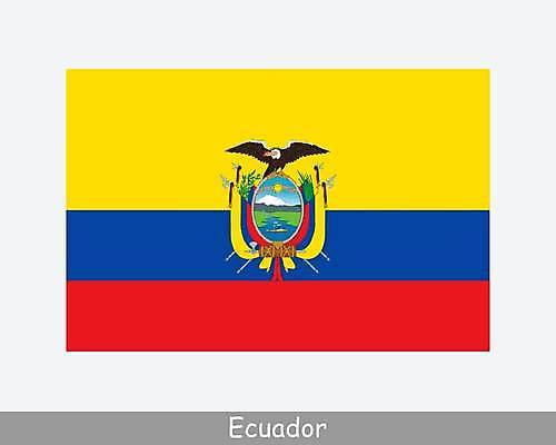 EPS 해외이미지 클립아트 편집 디자인 배너 백그라운드 일러스트 미술 빨간색 파란색 노란색 디지털 웹 깃발 남아메리카 자르기 심볼 사인 파일 영토 에콰도르 애국심 고립 공화국 엘리먼트 전국 지리 디테일 AI_인공지능 해외일러스트 나라 컬러 인터넷 모션 문화예술 아메리카 파일형식 벡터 이미지허브