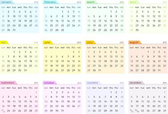 EPS 해외이미지 계절 일러스트 비즈니스 다이어리 달력 연도 월 해외일러스트 사무용품 날짜 파일형식 벡터 이미지허브