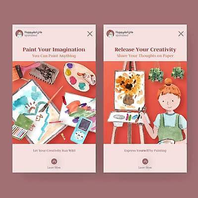 EPS 해외이미지 여자 일러스트 수채화 미술 한명 들기 상반신 성인 취미 빨간색 세트 공책 물감 붓 그리기 팔레트 낙서 MP3 이젤 그림 크레파스 캔버스 페인트붓 소셜네트워크 소셜미디어 성인여자한명만 행잉플랜트 해외일러스트 1 화분 컬러 모션 문화예술 문구용품 학용품 사람 전자제품 미술도구 여자한명만 성인여자만 파일형식 벡터 이미지허브