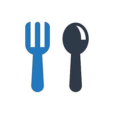 EPS 해외이미지 포크 일러스트 주방 식당 저녁식사 카페 심볼 해외일러스트 식기 상점 식사 파일형식 벡터 이미지허브