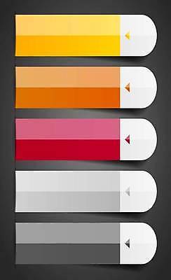 EPS 해외이미지 디자인 화살표 일러스트 비즈니스 추상 사람없음 빨간색 노란색 자료 공백 인포그래픽 회색 정보 목차 해외일러스트 컬러 무늬 파일형식 벡터 이미지허브