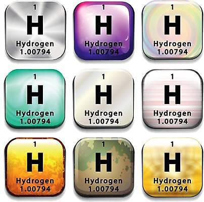 EPS 해외이미지 과학 일러스트 사람없음 세트 화학 심볼 정사각형 과학교육 H 원소기호 수소 해외일러스트 도형 기호 알파벳 교육 원소 파일형식 벡터 이미지허브