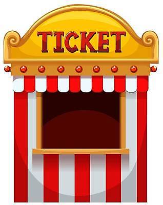 EPS 해외이미지 일러스트 사람없음 놀이공원 티켓 매표소 티켓박스 해외일러스트 상자 테마파크 파일형식 벡터 이미지허브