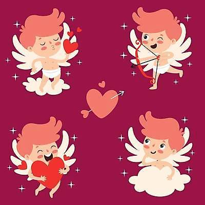 EPS 해외이미지 모양 커플 행복 포스터 어린이 분홍색 백그라운드 날개 일러스트 관계 휴가 천사 발렌타인데이 선물 사랑 사람 소년 장식 빨간색 우정 낭만 하트 축하 아기 인사 신용카드 플랫 달콤 만화 열정 큐피드 해외일러스트 남자 감정 컬러 컨셉 데이이벤트 금융 친구 예절 맛 파일형식 벡터 이미지허브