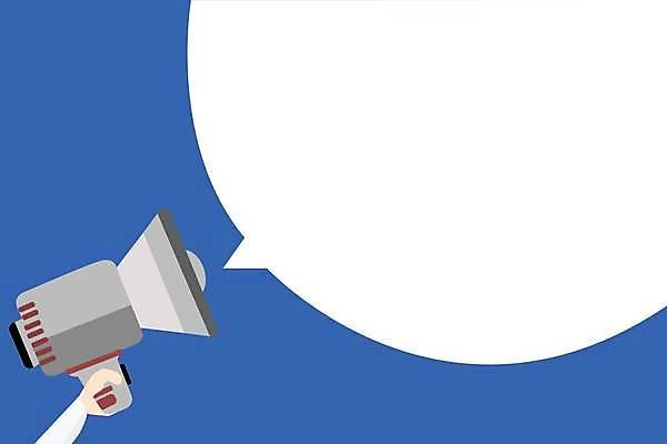 EPS 해외이미지 디자인 백그라운드 컨셉 말풍선 일러스트 말하기 들기 사람없음 확성기 외침 공백 잡기 메시지 손모양 소통 카피스페이스 해외일러스트 모양 모션 소리 파일형식 벡터 손_신체부위 이미지허브