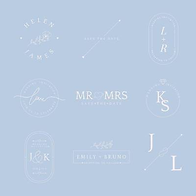 EPS 해외이미지 디자인 커플 꽃 결혼 꽃무늬 일러스트 텍스트 사랑 이벤트 타이포그라피 그래픽 파란색 세트 파티 낭만 흰색 축하 이름 우아함 수집 심볼 파란배경 심플 배지 약혼 섞기 접수 파스텔톤 해외일러스트 식물 문자 감정 컬러 백그라운드 컨셉 무늬 관계 약속 파일형식 벡터 이미지허브