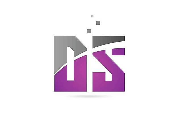 EPS 해외이미지 모양 템플릿 디자인 알파벳 분홍색 백그라운드 일러스트 회사 비즈니스 경사 타이포그라피 회색 편지 심볼 신분 S D 엘리먼트 활자 해외일러스트 문자 영어 컬러 활자판 파일형식 벡터 이미지허브