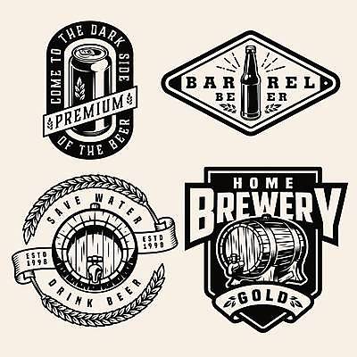 EPS 해외이미지 리본 일러스트 맥주 사람없음 세트 라벨 맥주병 캔맥주 술통 양조 프리미엄 해외일러스트 술병 프레임 주류 캔 파일형식 벡터 이미지허브