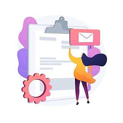 EPS 해외이미지 전신 여자 말풍선 일러스트 비즈니스 한명 성인 가리킴 이메일 메일함 서류판 성인여자한명만 해외일러스트 1 사람 손짓 사무용품 여자한명만 성인여자만 파일형식 벡터 이미지허브