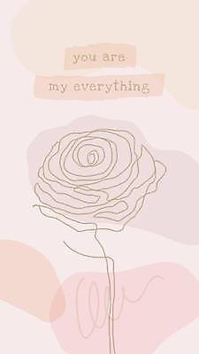 EPS 해외이미지 디자인 꽃 분홍색 백그라운드 라인일러스트 일러스트 추상 타이포그라피 사람없음 그림 손그림 해외일러스트 식물 문자 컬러 무늬 파일형식 벡터 이미지허브