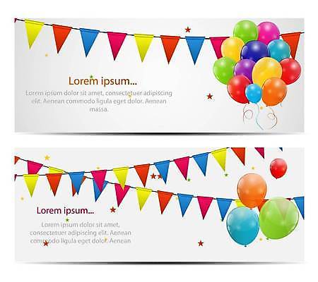 EPS 해외이미지 일러스트 사람없음 컬러풀 풍선 해외일러스트 컬러 파일형식 벡터 이미지허브