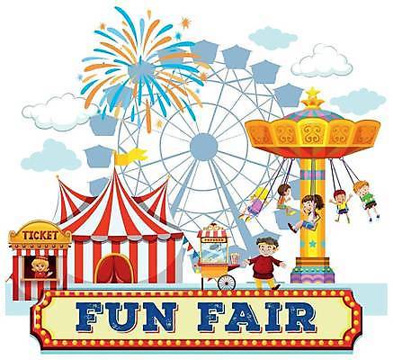 EPS 해외이미지 전신 여자 남자 어린이 일러스트 폭죽 서기 앉기 소년 여러명 상반신 성인 놀이공원 서커스 팝콘 대관람차 회전목마 매표소 티켓박스 회전그네 해외일러스트 다수 모션 사람 상자 테마파크 놀이기구 파일형식 벡터 이미지허브