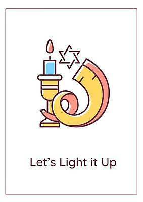 EPS 해외이미지 템플릿 일러스트 촛불 사람없음 회오리 흰색 촛대 유대교 다윗의별 해외일러스트 종교 컬러 초 수학 파일형식 벡터 이미지허브