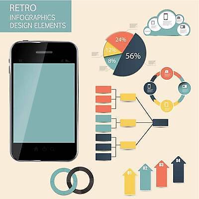 EPS 해외이미지 화살표 일러스트 비즈니스 그래프 사람없음 그래픽 스마트폰 자료 인포그래픽 정보 원형 원그래프 구름모양 클라우드서비스 살구색 엘리먼트 해외일러스트 모양 도형 컬러 핸드폰 스마트기기 서비스 파일형식 벡터 구름_자연 이미지허브