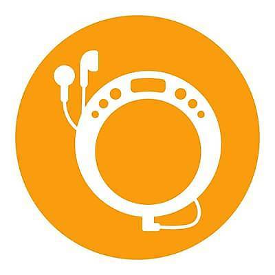 EPS 해외이미지 음악 이어폰 일러스트 사람없음 CD 휴대용 시디플레이어 해외일러스트 음향기기 문화예술 전자제품 오브젝트 파일형식 벡터 이미지허브