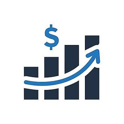 EPS 해외이미지 화살표 일러스트 비즈니스 그래프 사람없음 달러 투자 수익 수익률 해외일러스트 돈 경제 파일형식 벡터 이미지허브
