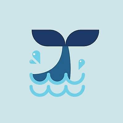 EPS 해외이미지 물결 일러스트 사람없음 물방울 고래 꼬리 물결무늬 해외일러스트 무늬 포유류 수중동물 파일형식 벡터 이미지허브