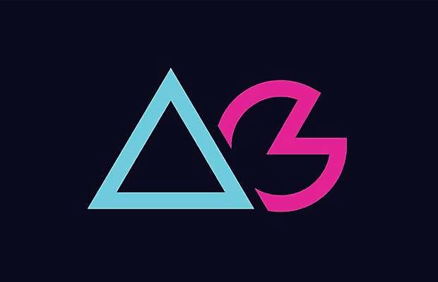 EPS 해외이미지 모양 템플릿 디자인 알파벳 분홍색 백그라운드 일러스트 회사 비즈니스 파란색 컬러풀 편지 심볼 신분 A 엘리먼트 활자 해외일러스트 영어 컬러 활자판 파일형식 벡터 이미지허브