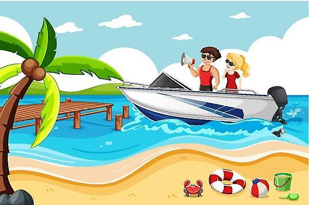 EPS 해외이미지 클립아트 커플 여자 남자 모래 파도 바다 여행 포즈 백그라운드 2 일러스트 교통시설 자연 휴가 미술 사람 풍경 야외 물 환경 쌍 액체 보트 크루즈 만화 속도 클립 장면 모터 내추럴 엘리먼트 해외일러스트 자연요소 교통 배_교통 관계 문화예술 시설 생태계 파일형식 벡터 이미지허브