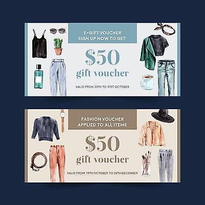 EPS 해외이미지 영어 옷 하늘색 셔츠 일러스트 바지 타이포그라피 사람없음 선글라스 민소매 갈색 세일 머그컵 청바지 붓 향수 상품권 페도라 해외일러스트 문자 모자_잡화 안경 컬러 상의 하의 컵 파란색 화장품 파일형식 벡터 이미지허브