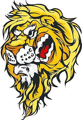 EPS 해외이미지 동물 디자인 얼굴 스포츠 일러스트 학교 머리 고양이 사자 큼 만화 심볼 육식동물 갈기 마스코트 해외일러스트 교육 포유류 신체부위 반려동물 크기 파일형식 벡터 이미지허브