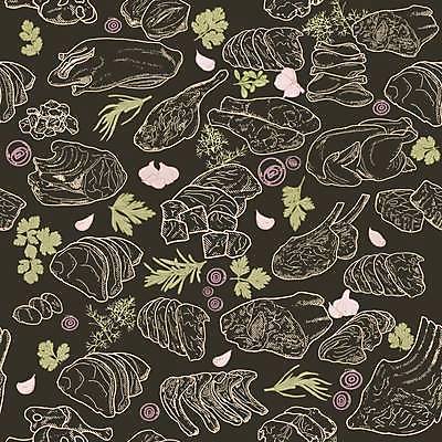 EPS 해외이미지 패턴 일러스트 육류 돼지고기 사람없음 닭고기 소고기 오리고기 양고기 정육점 해외일러스트 무늬 식재료 오리 상점 파일형식 벡터 이미지허브