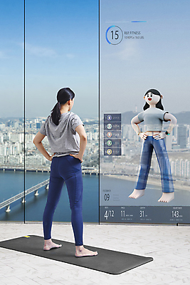 전신 PSD 편집 편집이미지 여자 40대 중년 허리손 거실 요가 창문 중년라이프 3D캐릭터 정보기술 서기 두명 뒷모습 운동 3D 스크린 한국인 매트 도시 디지털합성 자기관리 여자만 홈트레이닝 집콕 홈요가 영포티 AI_인공지능 이미지편집 편집3D 캐릭터 라이프스타일 웰빙 뷰포인트 포즈 모션 기술 건강 사람 동양인 성인 신조어 파일형식 앳홈라이프