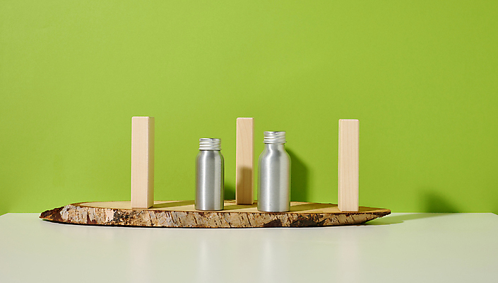 포토 JPG 해외이미지 실내 사람없음 화장품 피부관리 스킨케어 나무조각 공병 나무막대 목업 브랜딩 초록배경 해외포토 백그라운드 내부 목재 초록색 뷰티 막대 병_담는 파일형식 이미지허브