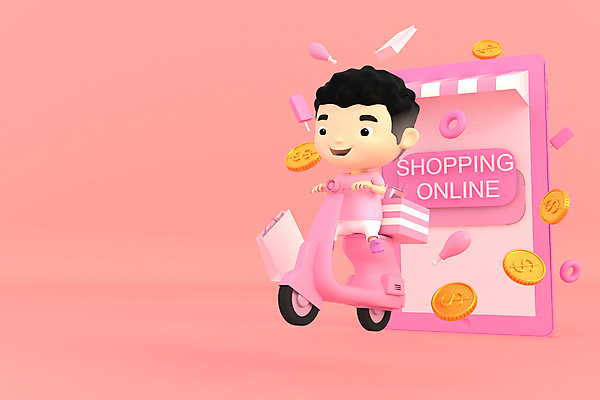 JPG 해외이미지 전신 남자 어린이 분홍색 일러스트 3D캐릭터 한명 소년 스마트폰 쇼핑백 3D 동전 운전 스쿠터 오토바이 잡기 승차 쇼핑몰 온라인쇼핑 모바일쇼핑 막대아이스크림 차양 소년한명만 해외일러스트 캐릭터 1 컬러 돈 가방 모션 아이스크림 사람 핸드폰 스마트기기 쇼핑 바이크 디지털합성 온라인 남자한명만 소년만 파일형식 이미지허브