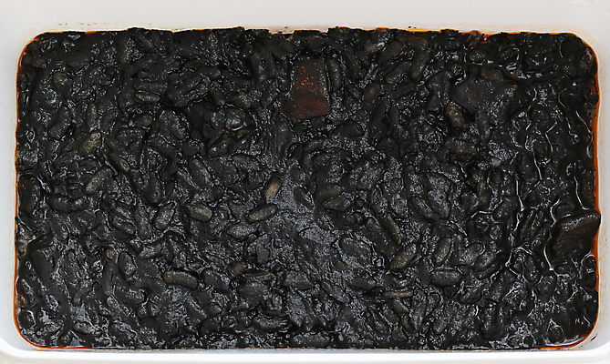 포토 JPG 해외이미지 음식 밥 사람없음 검은색 식사 해산물 오징어 질감 리조또 해외포토 컬러 연체동물 수중동물 파일형식 이미지허브