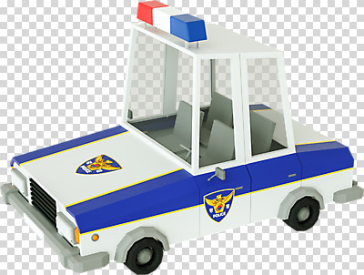 편집 편집이미지 누끼 사람없음 3D소스 3D 입체 디지털합성 오브젝트 PNG 경찰차 로우폴리 편집소스 자동차 파일형식