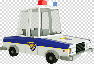 편집 편집이미지 누끼 사람없음 3D소스 3D 입체 디지털합성 오브젝트 PNG 경찰차 로우폴리 편집소스 자동차 파일형식