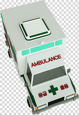 편집 편집이미지 누끼 사람없음 3D소스 3D 구급차 입체 디지털합성 오브젝트 PNG 로우폴리 편집소스 자동차 파일형식