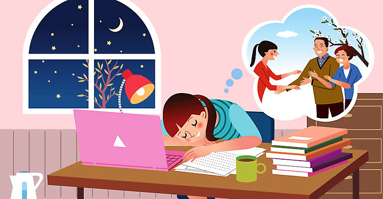 나무 여자 남자 딸 별 말풍선 의자 일러스트 가족 엄마 사람 여러명 생활 컵 노트북 부모 스탠드 아빠 초승달 책상 유학 그리움 국내일러스트 AI파일 자연요소 식물 식기 교육 감정 가구 다수 관계 조명 전자제품 달 파일형식 벡터