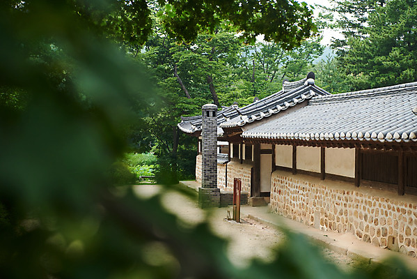 포토 JPG 주간 한국전통 여행 유적지 나뭇잎 풍경 사람없음 야외 아웃포커스 여름 관광지 세계문화유산 문화재 역사 한국사 조선시대 왕릉 재실 조선왕릉 김포장릉 인헌왕후 원종 국내포토 자연요소 전통 계절 고건축 잎 한국 촬영기법 왕 김포 파일형식 왕후