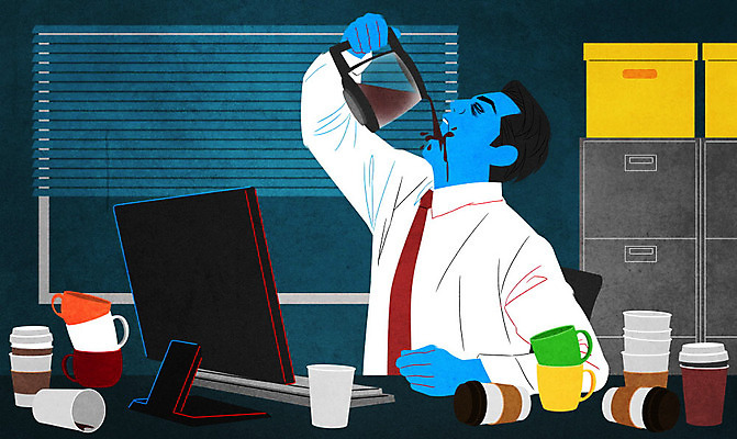 PSD 남자 커피 일러스트 한명 성인 컴퓨터 직장인 비즈니스맨 붓기 종이컵 불안 사회이슈 중독 소외 카페인중독 성인남자한명만 중독자 국내일러스트 직업 1 감정 음료 컨셉 비즈니스 모션 사람 컵 전자제품 질병 일회용 남자한명만 성인남자만 파일형식